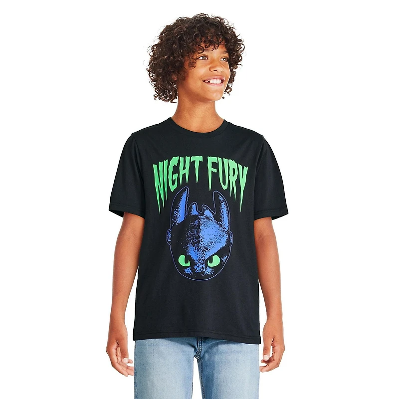 T-shirt à manches courtes Dragons pour garçons