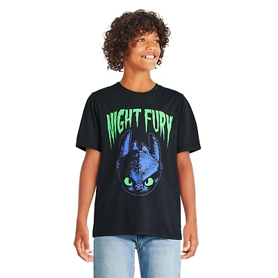 T-shirt à manches courtes Dragons pour garçons