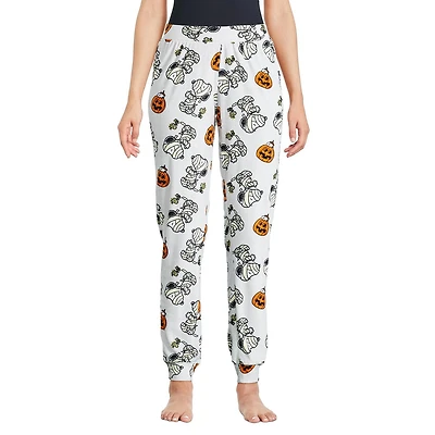 Peanuts Women's Snoopy Velour Pajama Pant, Sizes XS-XL