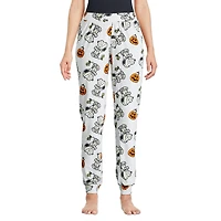 Peanuts Women's Snoopy Velour Pajama Pant, Sizes XS-XL