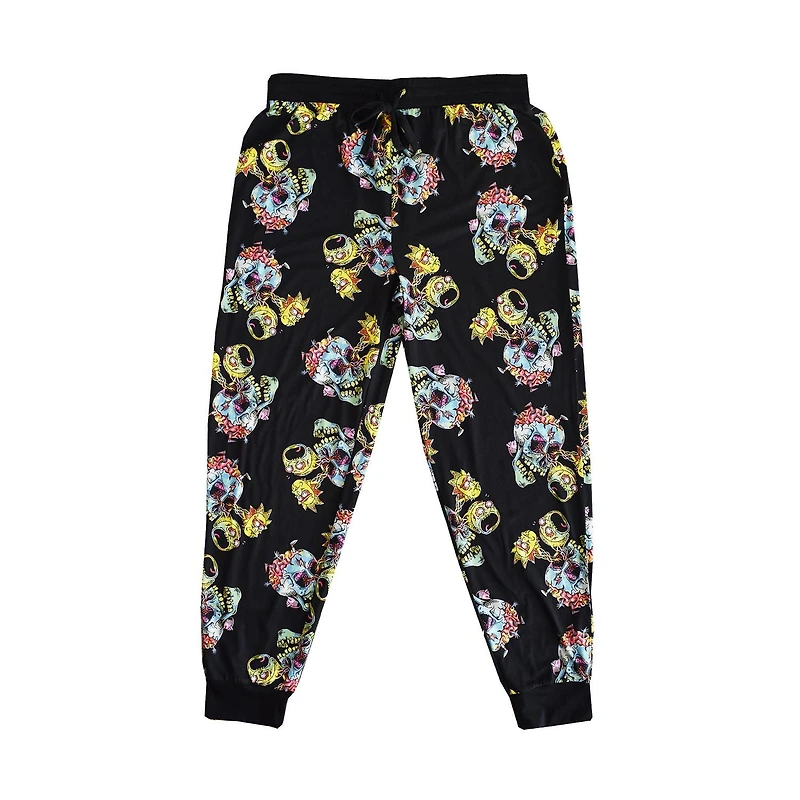Pantalon de jogging Rick et Morty Space Skulls pour homme