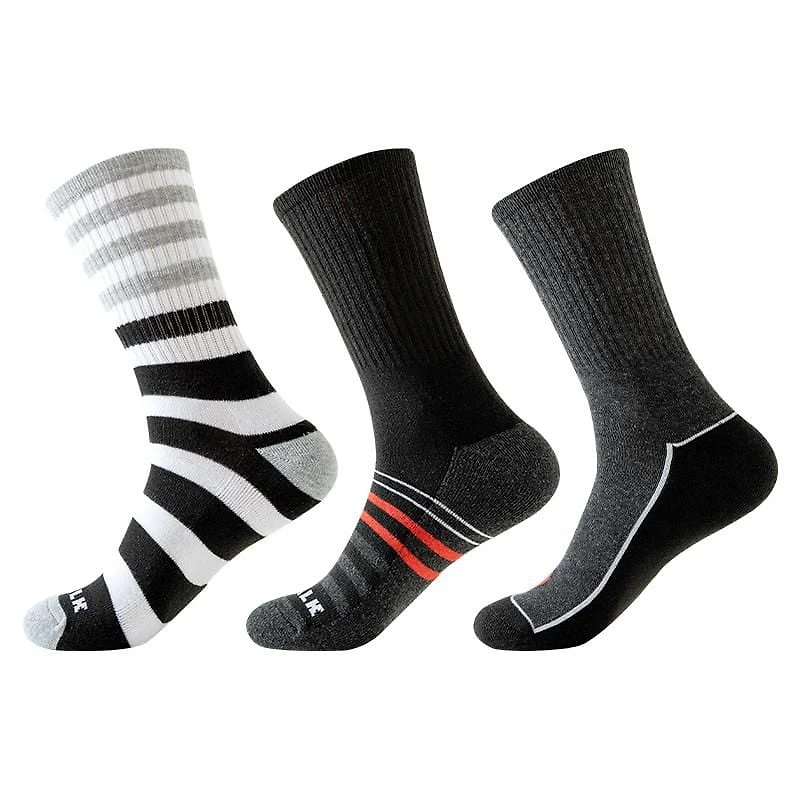Airwalk Mens 3pk Crew Socks, Fits shoe sizes 7-11