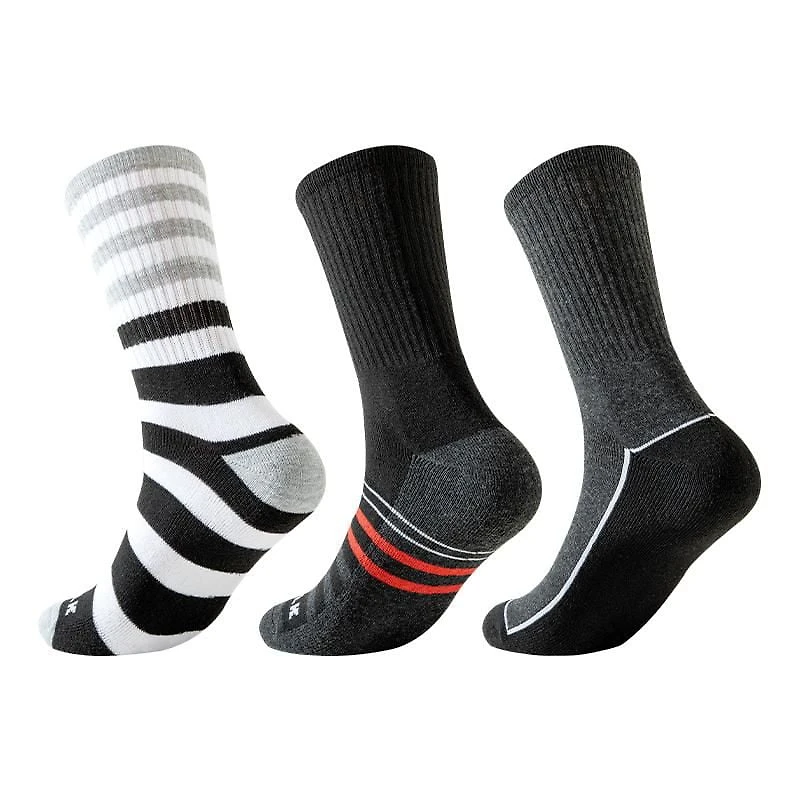 Airwalk Mens 3pk Crew Socks, Fits shoe sizes 7-11