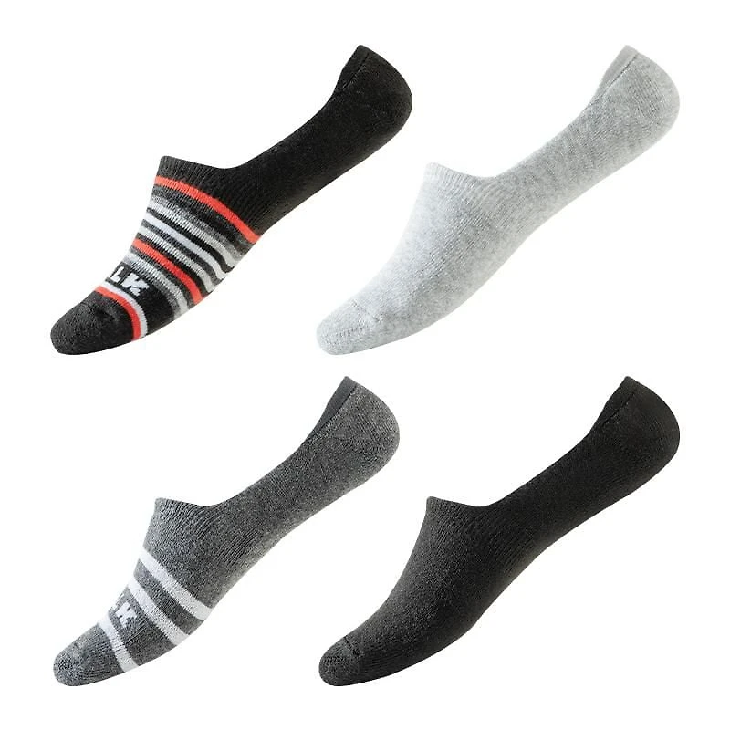 Airwalk 4 paires Invisible - Homme Taille de chaussure 7-11