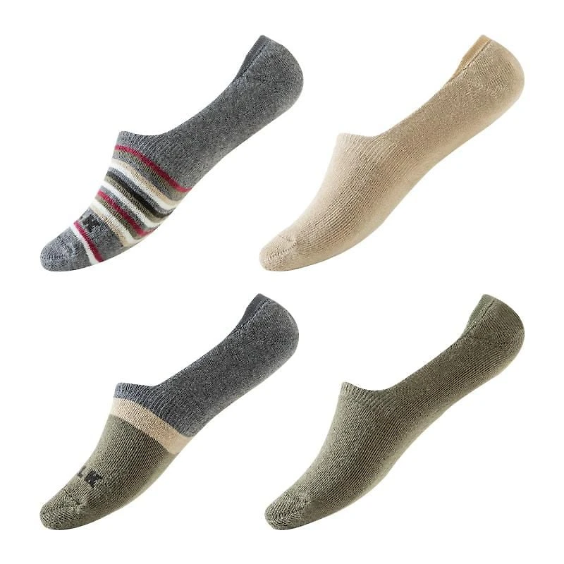 Airwalk 4 paires Invisible - Homme Taille de chaussure 7-11