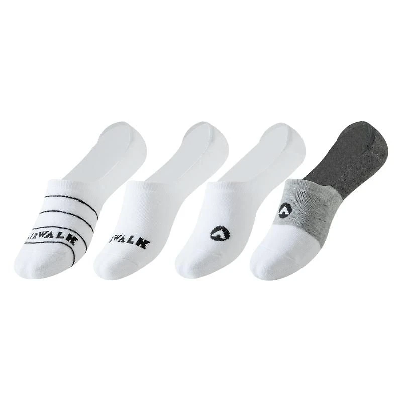 Airwalk 4 paires Invisible - Homme Taille de chaussure 7-11