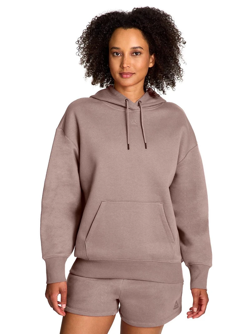 Reebok Women's Weekender Oversized Hoodie W/ Small Logo