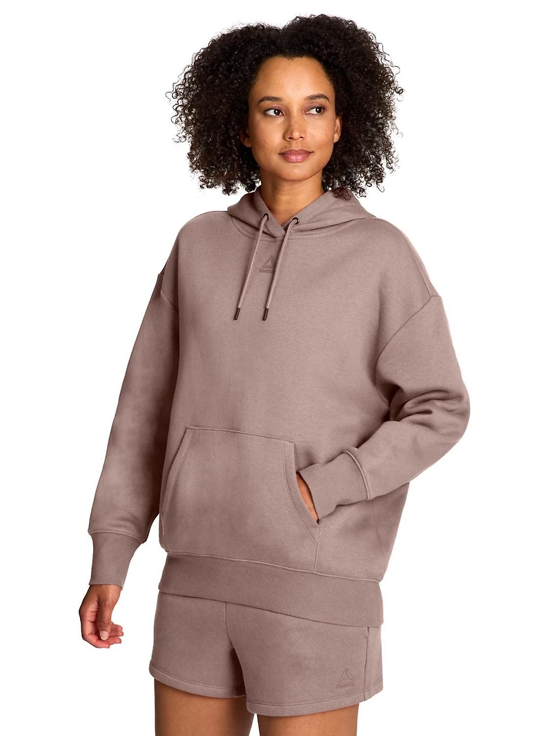Reebok Women's Weekender Oversized Hoodie W/ Small Logo