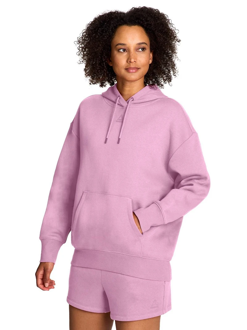 Reebok Women's Weekender Oversized Hoodie W/ Small Logo, Sizes XS-2XL