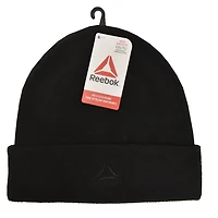 Tuque Reebok pour garçon en 100%  polyester polaire 100 %. Extensible et doux au toucher, avec logo Reebok brodé. Taille universelle