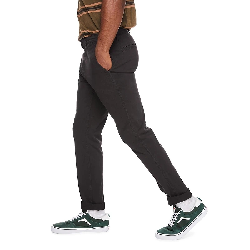 Pantalon en coutil coupe droite coton George pour hommes
