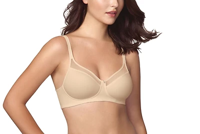 WonderBra Breathable Spacer Cup Wireless Bra, Size 36C- 42DD