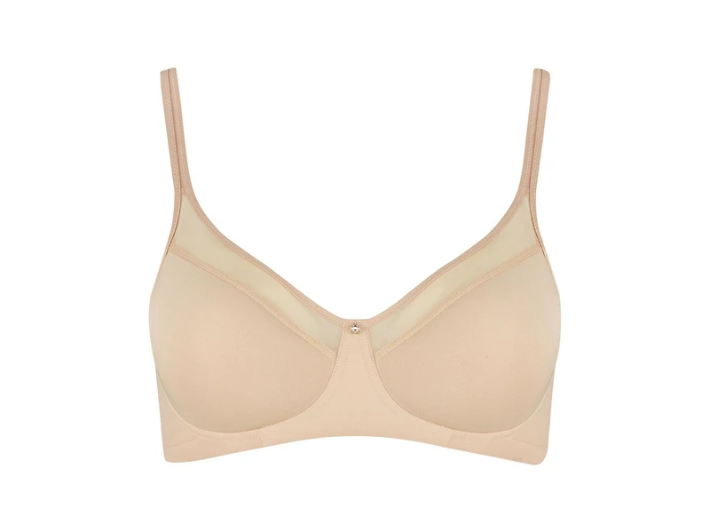 WonderBra Breathable Spacer Cup Wireless Bra, Size 36C- 42DD