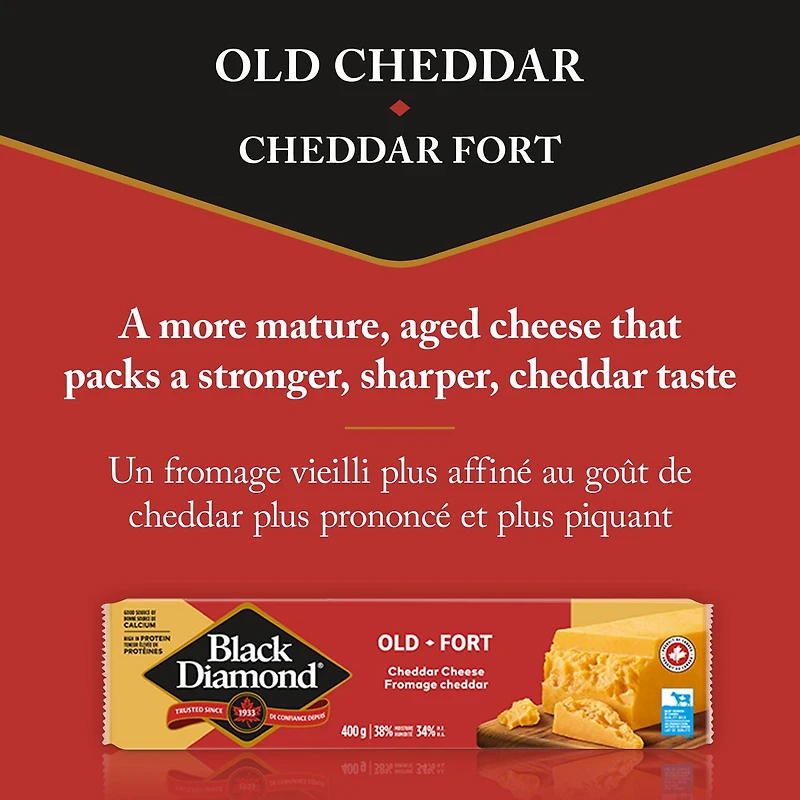 Black Diamond Old Cheddar Cheese, 400 g