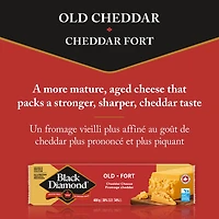 Black Diamond Old Cheddar Cheese, 400 g