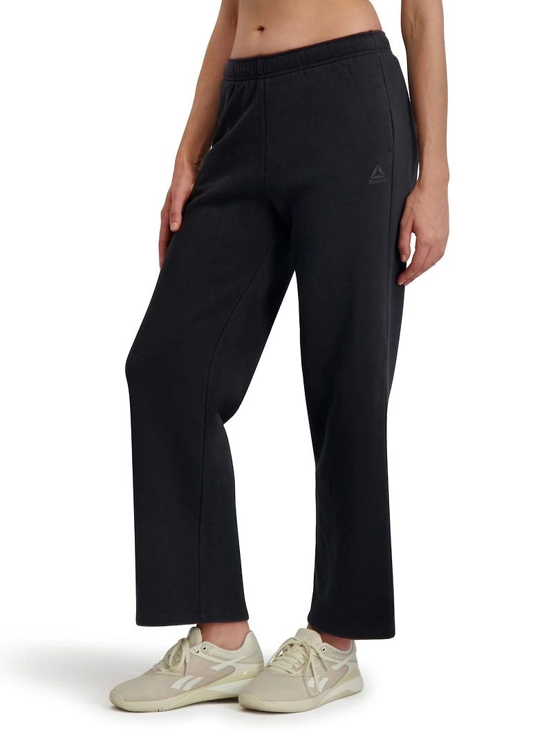 Reebok Women's Weekender Straight Leg Sweatpant
