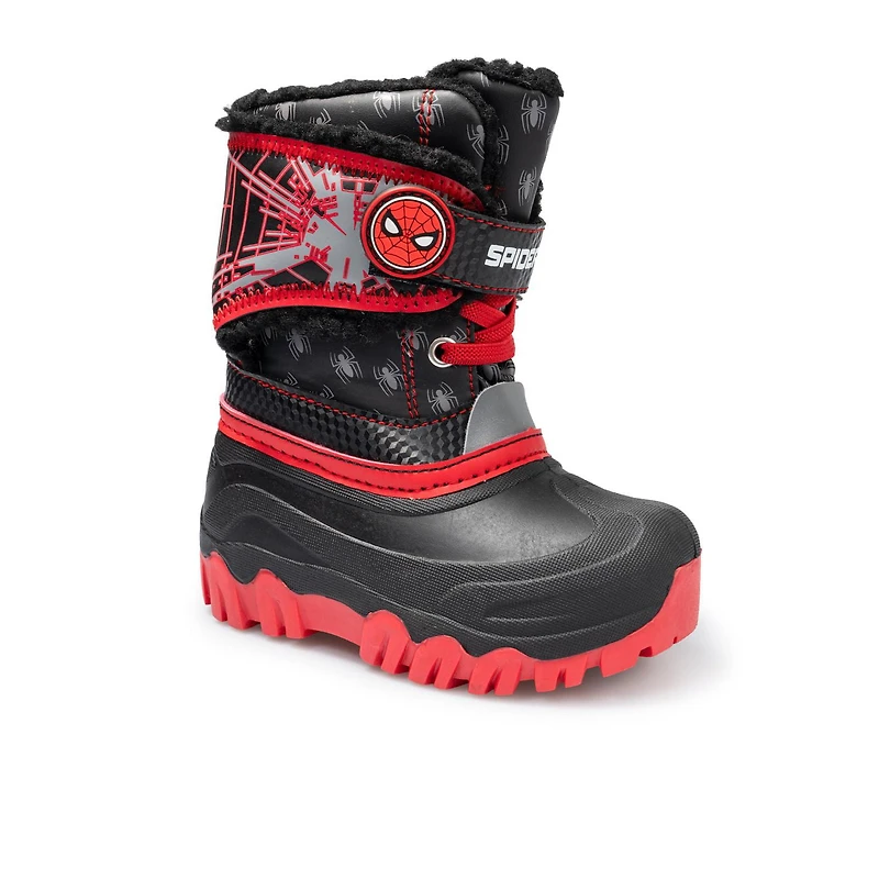 Bottes neige Spiderman garçon