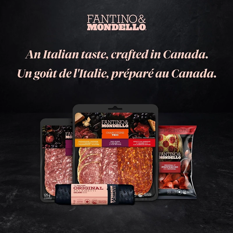 Fantino & Mondello Pepe Nero & Vino Rosso Salametti Festive Duo, 350 g