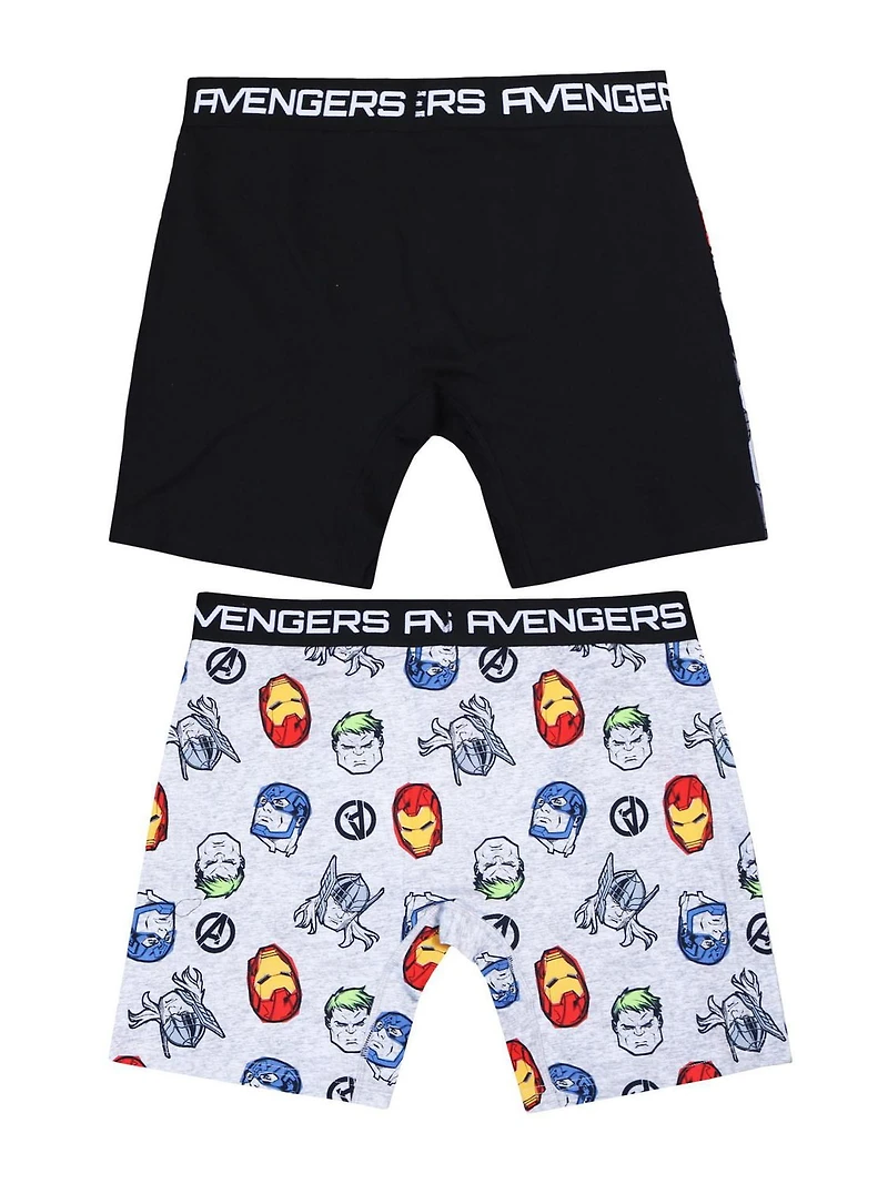 Avengers - Knit Underwear 2 Pack - Adults - Men, Size : S-XL