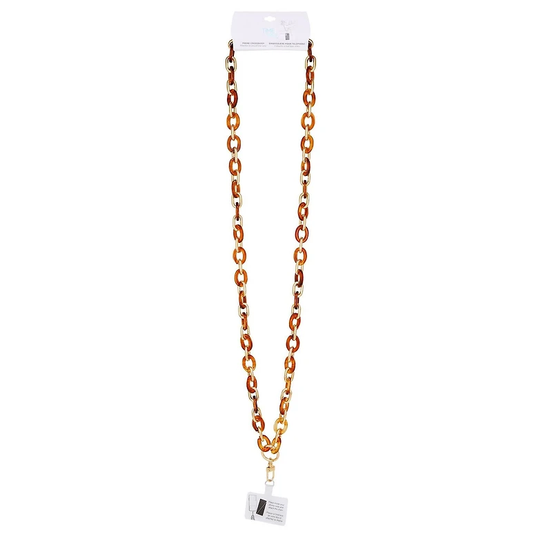 Crossbody cell phone lanyard