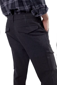 Jeaniologie ™  Slim Fit Convertible Cargo Jogger - Charcoal