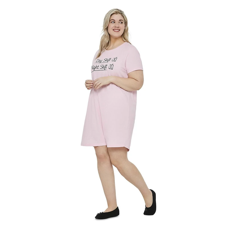 George Plus Women's Nightshirt with Eye Mask