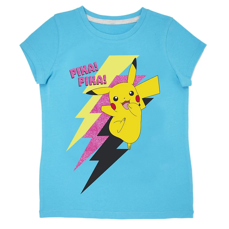 Pokemon Girl's Short Sleeve T-Shirt