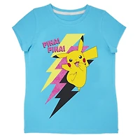 Pokemon Girl's Short Sleeve T-Shirt