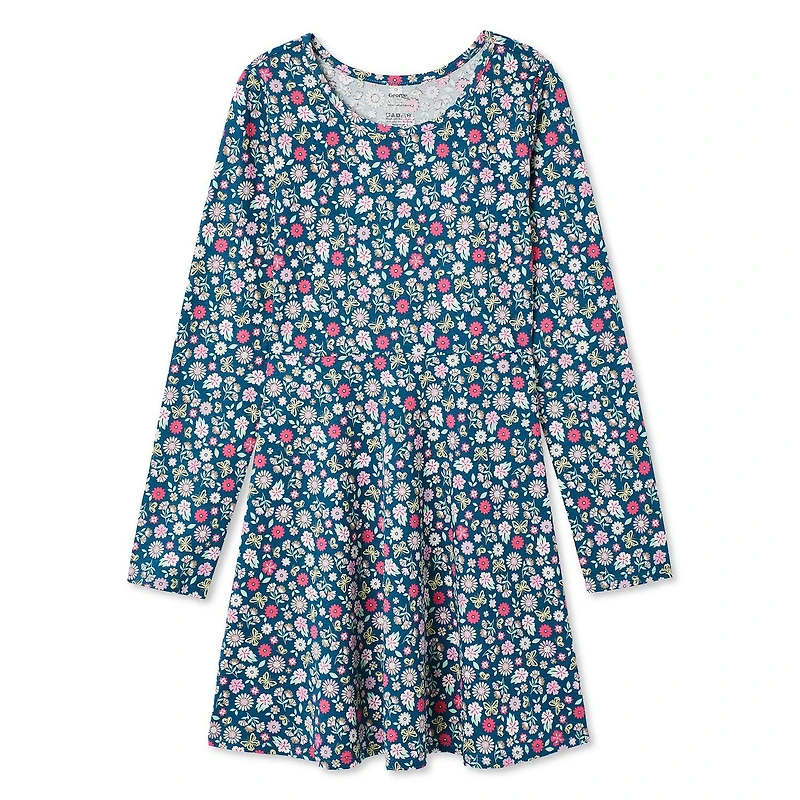 George Girls' Long Sleeve Skater Dress
