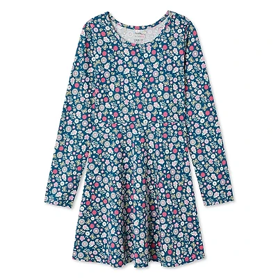 George Girls' Long Sleeve Skater Dress