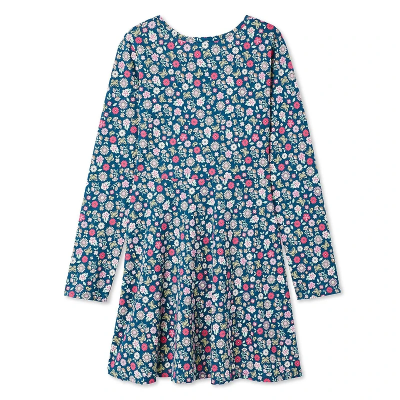 George Girls' Long Sleeve Skater Dress