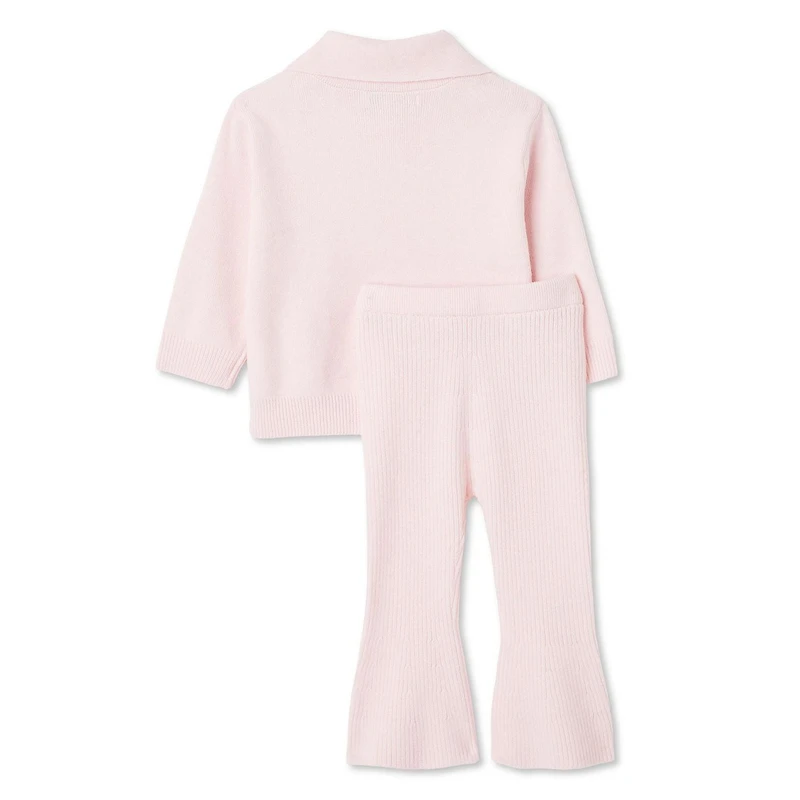 George Baby Girls' Sweater 2-Piece Set, Sizes 0-24 months