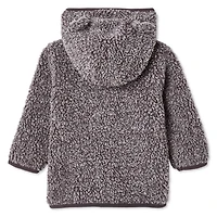 George Baby Boys' Faux Shearling Full-Zip Hoodie