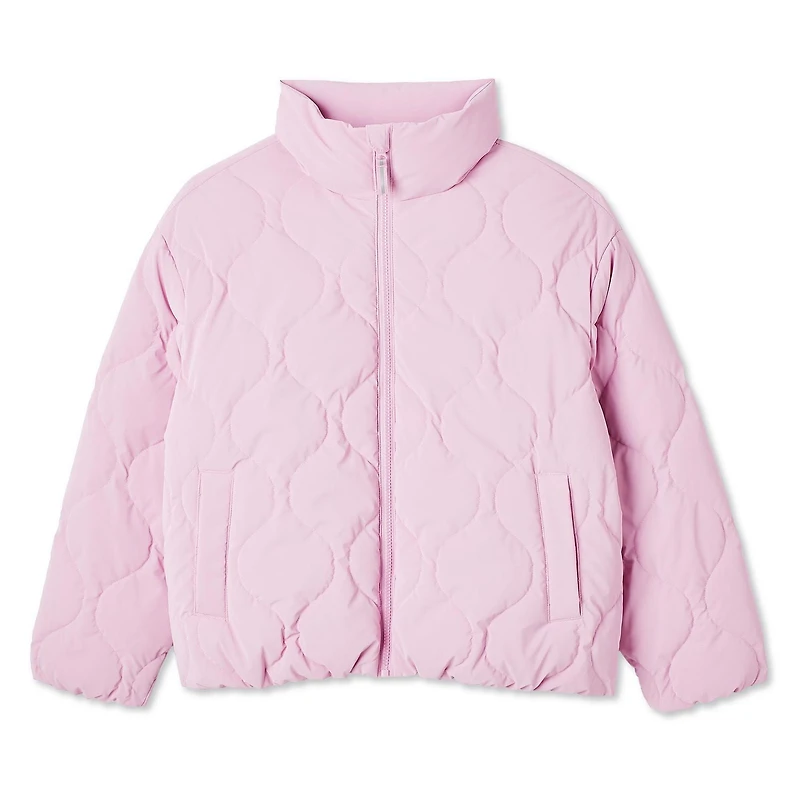 George Girls' Quilted Jacket, Sizes XS-XL