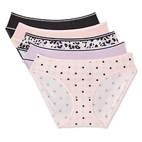 Lot de 5 bikinis en microfibres George pour femmes Tailles P–TG