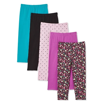 Lot de 5 leggings George pour petites filles