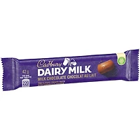 Cadbury Dairy Milk, Milk Chocolate, The Classic Creamy Taste, Chocolate Bar, 42 g, 42 g