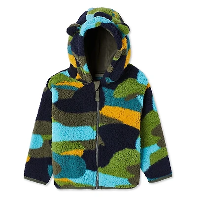 George Toddler Boys' Teddy Fleece Jacket, Sizes 2T-5T