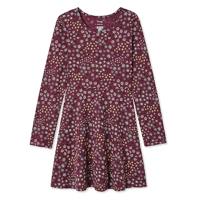 George Girls' Long Sleeve Skater Dress