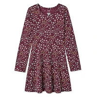 George Girls' Long Sleeve Skater Dress