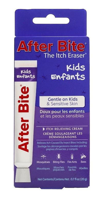After Bite Kids Itch Eraser Instant Relief Gentle Cream, 20 g