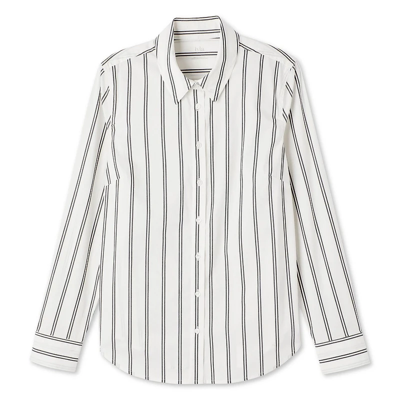 Chemise habillée avec col boutonné Iyla pour femmes Tailles P-TTG