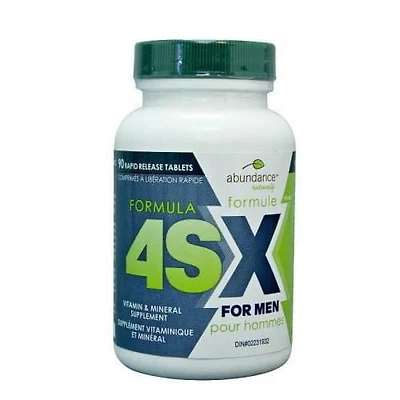 Formule 4SX - Hommes 90 comprimés