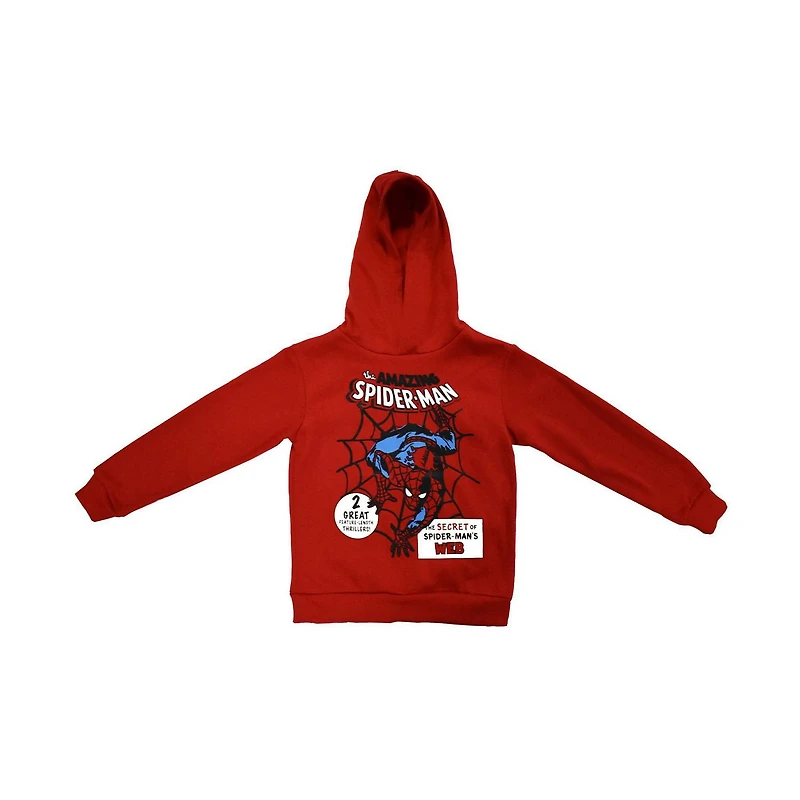 Sweat à capuche Marvel Spider Man Secret pour garçon