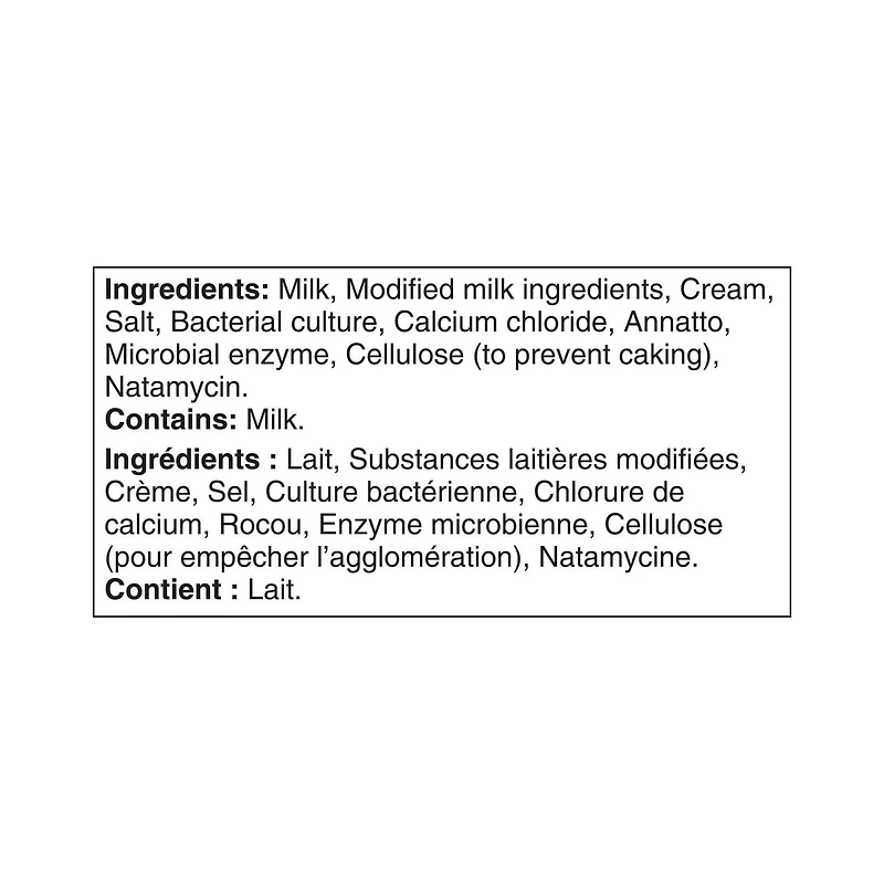 Black Diamond Fromage Râpé Cheddar Marbré