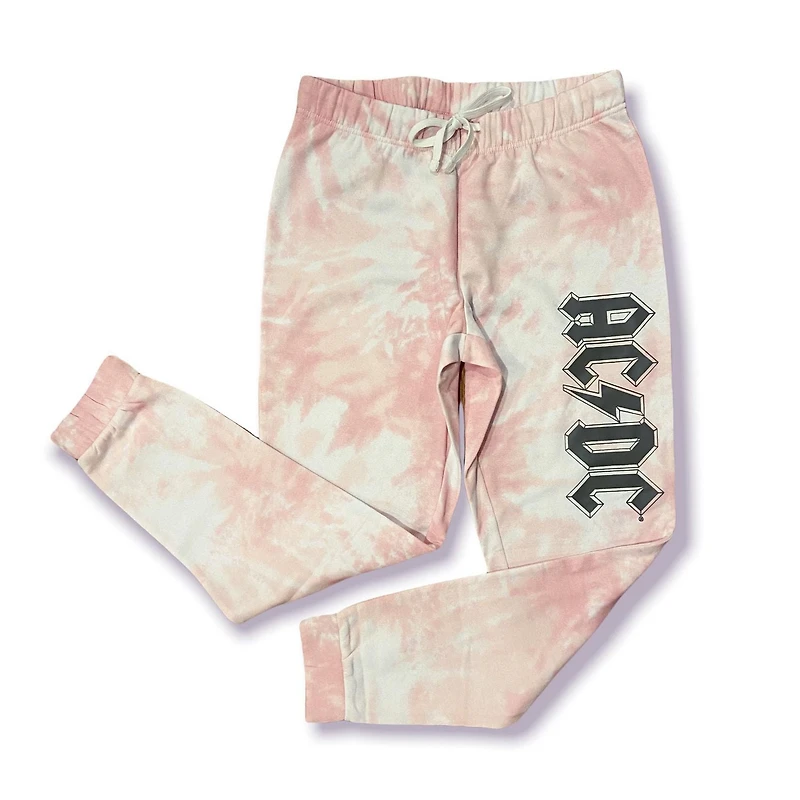 AC/DC Pantalon style Jogger avec taille élastique et cordon