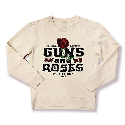 Guns N' Roses Ladie's crew neck Popover sweater