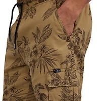 Short cargo imprimé tropical Marc Ecko