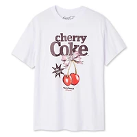 T-shirt Cherry Coke Coca-Cola pour femmes Tailles TP–TG