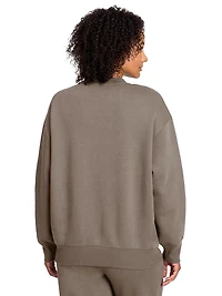 Reebok sweat à capuche ras du cou surdimensionné Weekender pour femme Tailles XS-2XL